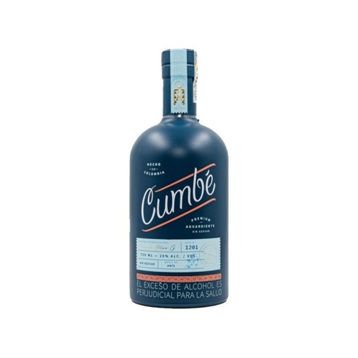 AGUARDIENTE CUMBE PREMIUM ARTESANAL x 750 cc N